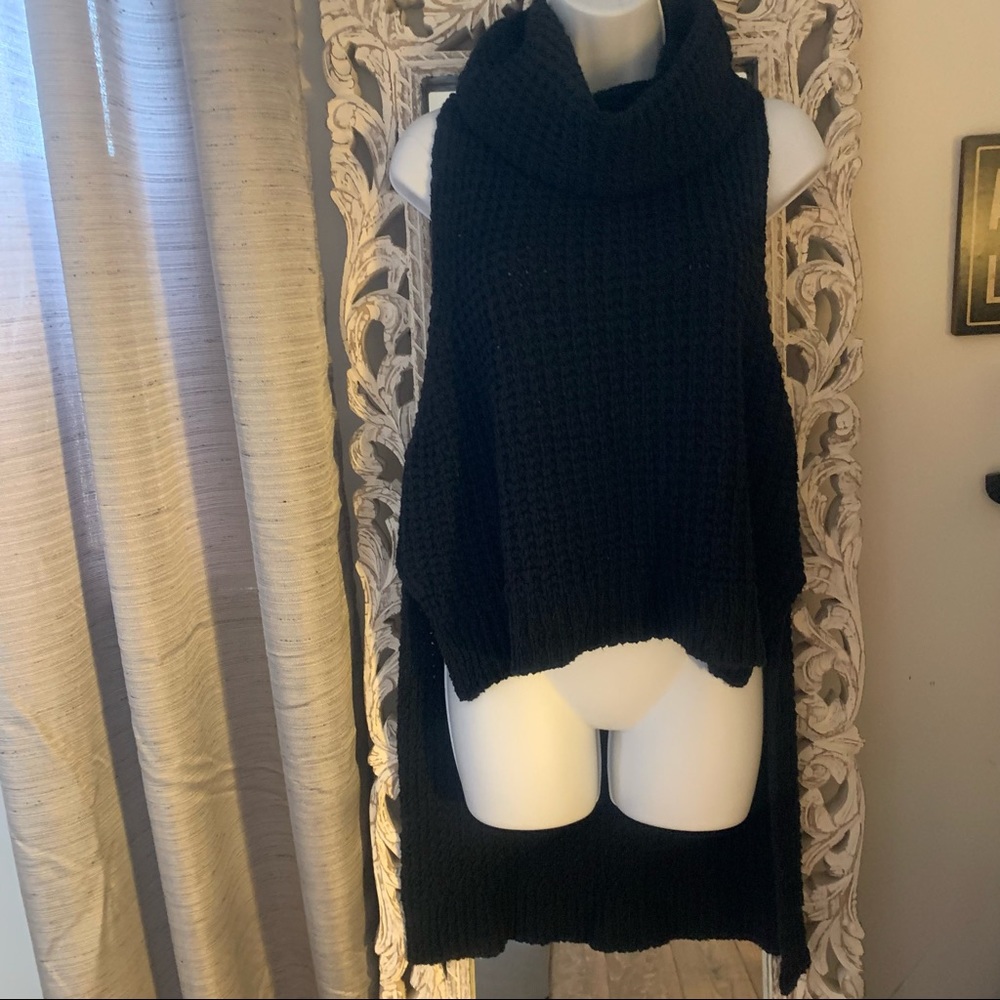 Free people turtleneck sweater vest